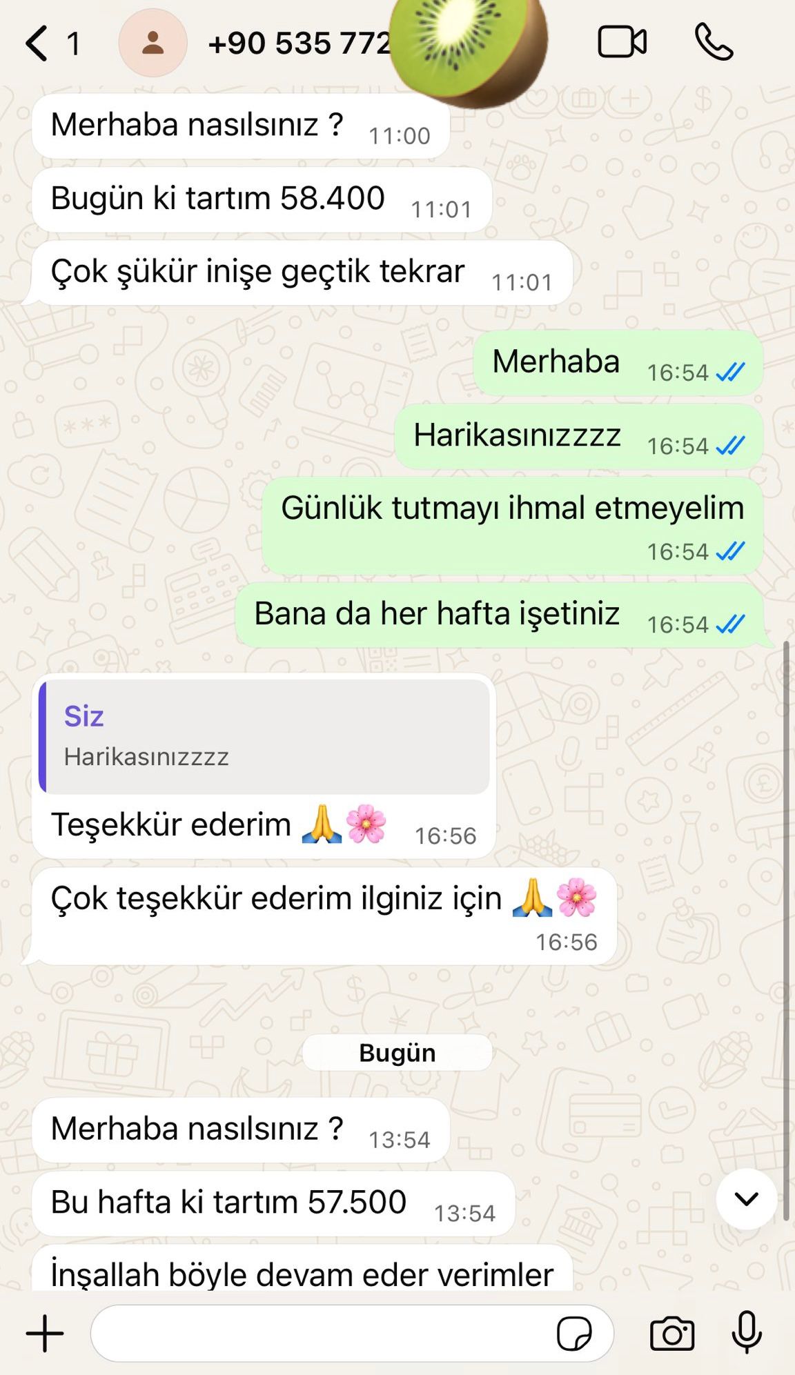 WhatsApp Konuşması 14