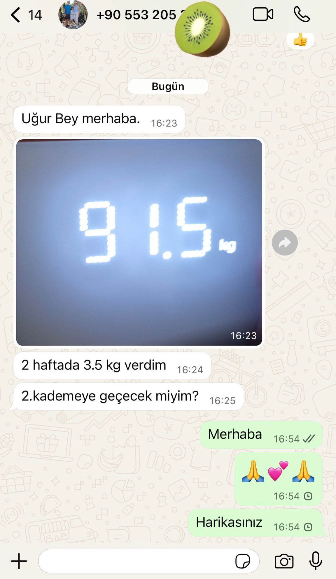 WhatsApp Konuşması 3