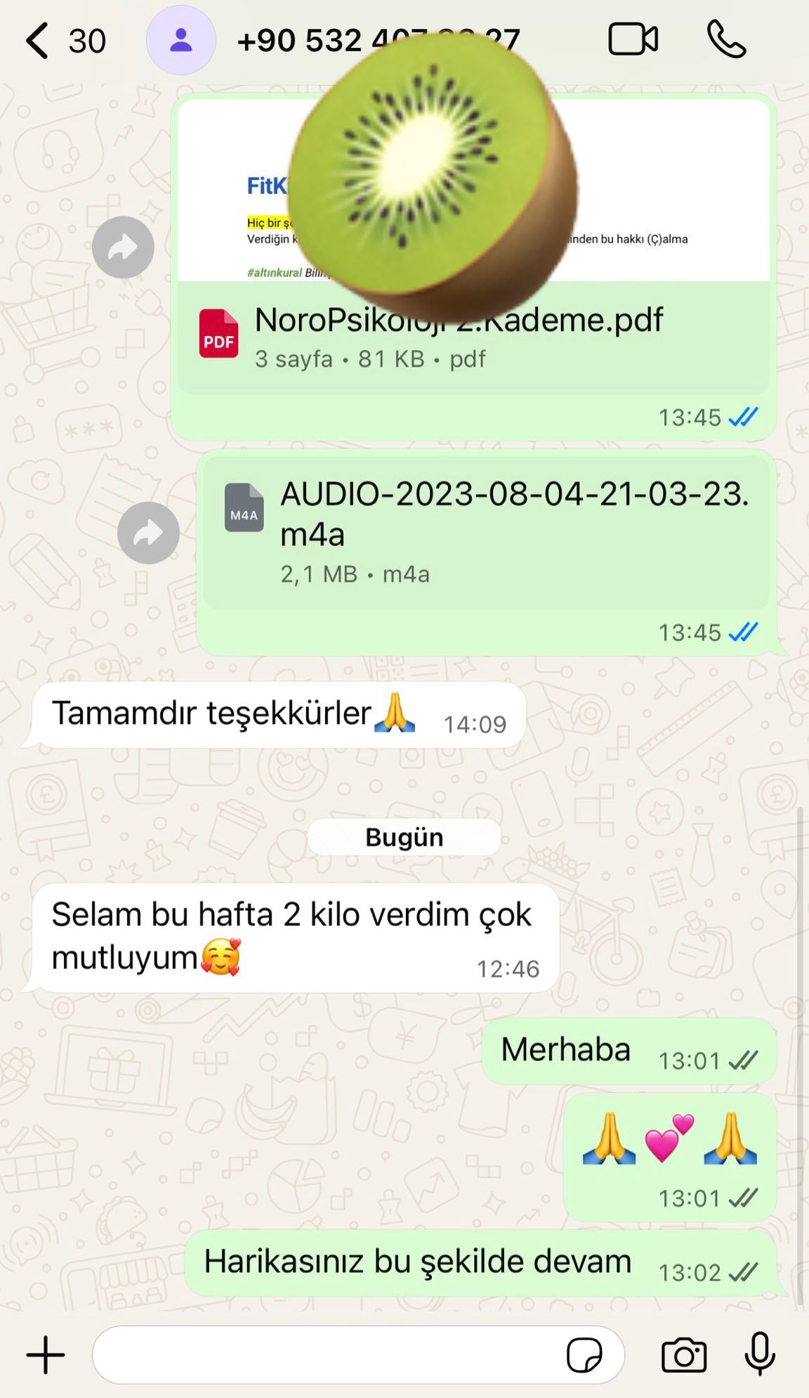 WhatsApp Konuşması 6