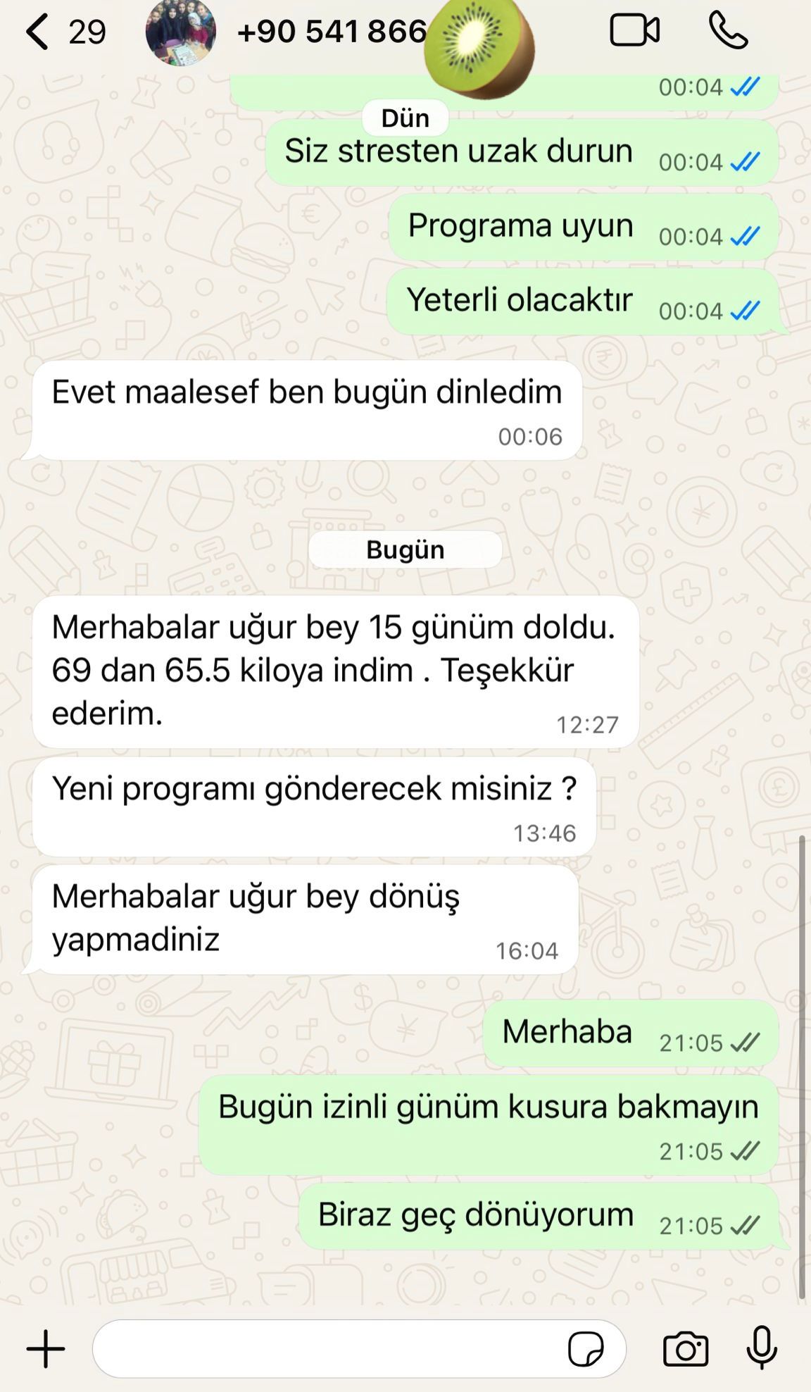 WhatsApp Konuşması 9